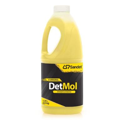 Shampoo Lava Moto e Autos Concentrado Detmol 1,9L para Veículos Pesados e Passeio Sandet