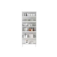 Paneleiro de Cozinha Mirage New c/ 6 Portas (2 c/Vidro) 80cm Branco - Telasul - 9