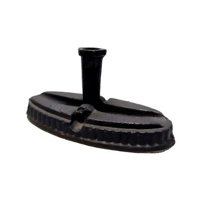 Escovão N03 Ferro Fundido 23cm X 9cm X 12cm Artesanal Antigo para Uso Interno Ou Externo Javali