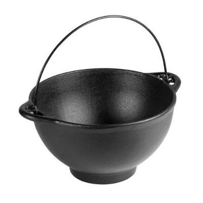 Caçarola Polenteira 19313PM de Ferro Fundido 5L com Arco 26cm Panela Mineira