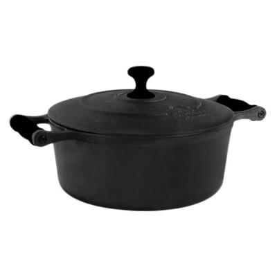 Caçarola 93453-LB Ferro Preto Alça Silicone 5,2L 26cm Rig Fundidos