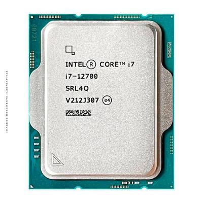 Processador Intel Core I7 12700KF 3.6GHz 12 Núcleos Turbo Até 5.0GHz Socket 1700 Oem