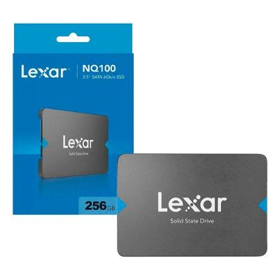 Ssd Interno 2,5 Sata Iii 6Gb-s 256GB NQ100X256G-RNNNG com Leitura Até 550MB-s Lexar