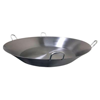 Tacho Paellera Beira Baixa 2mm 87cm 50L Aço Carbono para Paella e Carnes Jamar
