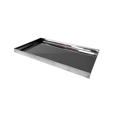 Tabuleiro Assadeira I036OM para Forno em Aço Inox 28x48cm com Boa Distribuição de Calor Ouro Minas