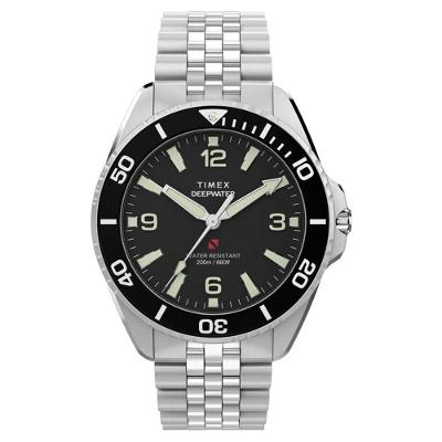 Relógio Masculino Deepwater TW2Y64500 Analógico Aço Inox Prata Iconnect By Timex