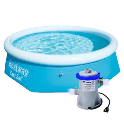 Piscina Inflável Fast Set 2300L em PVC Redonda com Filtro 220V Bestway