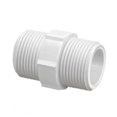 Nipel Roscável 3-4 para Água Fria em PVC Branco para Sistemas Hidráulicos Provisórios Krona