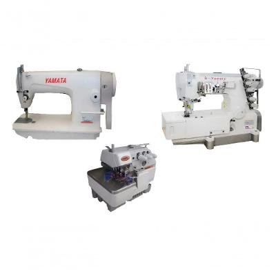 Máquinas de Costura Industriais Reta Overlock e Galoneira Completas Autovolt 110-220V Yamata