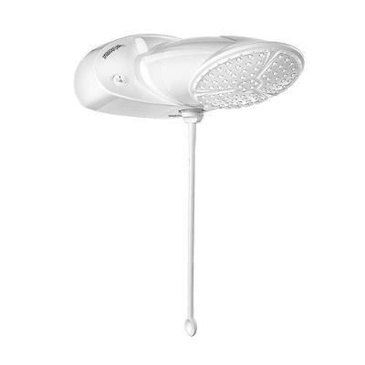 Chuveiro Elétrico Top Jet Turbo Multitemperatura 6400W Parede com Pressurizador Branco Lorenzetti