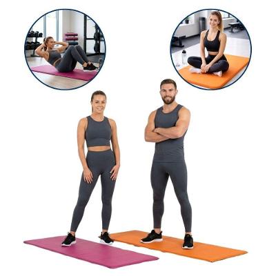 Colchonete de Academia D23 90x60cm em Tecido Napa Impermeável Laranja Central Espumas