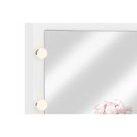 Penteadeira c/ Espelho Camarim PE-2006 + Gaveta Suspensa PE-2004 Branco - Tecno Mobili