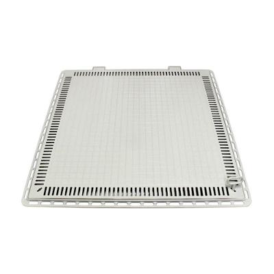 Tampa para Casa de Máquinas de Piscina B2 Articulada Branco Industria São Jose