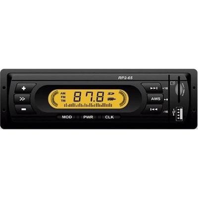 Rádio Automotivo Mp3 Loud RP2-65 com Usb Sd Mmc Fm 4x10W 12V 24V