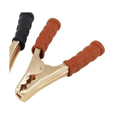 Jogo de Garras para Cabo de Bateria 600A Cobre Vermelho e Preto para Carregadores Western