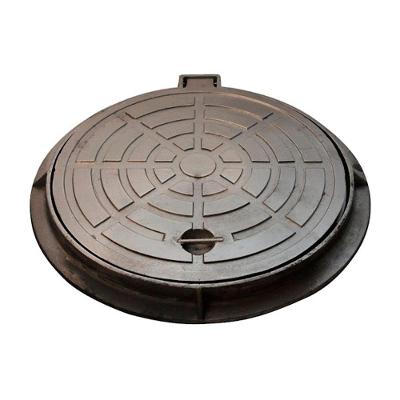 Tampa Tampão T70 Circular Articulado Leve para Caixas de Passagem 70cm Prata GDA Industria