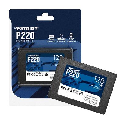 Ssd 2,5 Sata Iii 6Gb-s 128GB P220S128G25 com Alto Desempenho Patriot