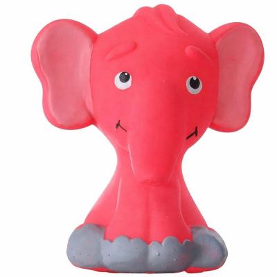 Brinquedo para Cachorro em Látex Bene Casa Bichinho Encanto Elefante Rosa 12cm 1 Unidade
