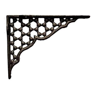 Cantoneira Mão Francesa Hera N06 em Ferro Fundido para Estruturas 15x11,5cm