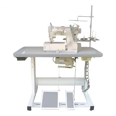 Máquina de Costura Industrial Galoneira 3 Agulhas com Mesa e LED Bivolt Yamata