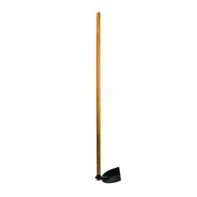 Enxada Norte Larga N01 em Aço Carbono Cabo Madeira de Lei para Jardim Minasul
