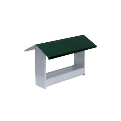 Comedouro Pendurado para Pássaros Ouro Minas N01 Pequenas Aves Chapa de Aço Carbono 20x15x10cm