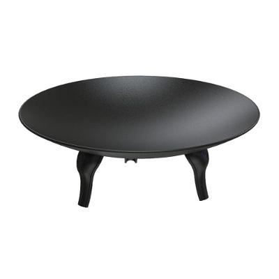Lareira Braseiro Jardim Ferro Fundido Externa 100cm Preta Libaneza