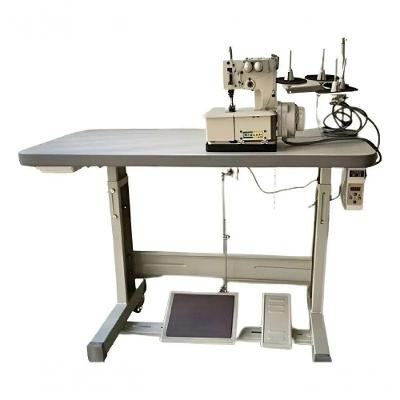 Máquina de Costura Industrial Galoneira Direct Drive Autovolt 2 Agulhas com Mesa Bracob