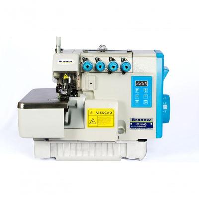 Máquina de Costura Industrial Ponto Cadeia Direct Drive 550W 220V Brasew