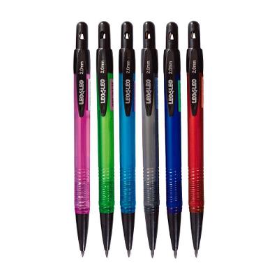Lapiseira Escolar Oem 2.0 Plus 2.0mm com Tubos de Grafite Kit 3 Unidades Cores Sortidas