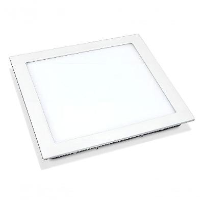 Luminária Painel LED Quadrado de Embutir 24W 6500K 30x30 Branco Morelli
