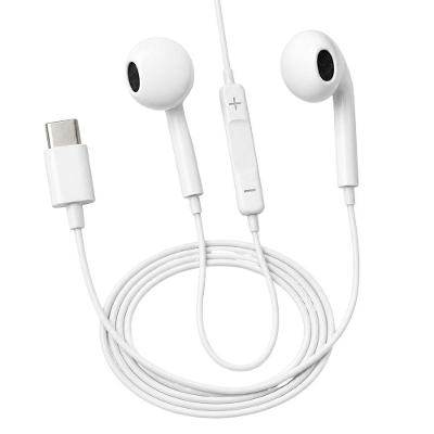 Headset com Fio Usb C Mdm Classic com Microfone para Videoconferências e Uso Diário Branco