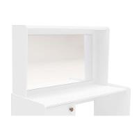 Penteadeira Infantil Luisiana c/ 1 Porta e 2 Gavetas c/ Espelho Branco - Politorno - 5