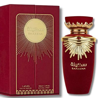 Perfume Sakeena Feminino Eau de Parfum Floral Frutado 100ML Lattafa