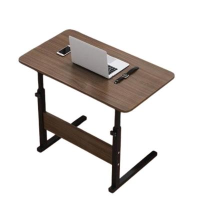 Mesa para Notebook Retangular Computador com Altura Ajustável Rodinhas 1 Gaveta MDF Yeet