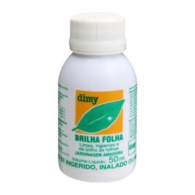 Brilha Folhas Concentrado para Plantas 50ML Rende 5L Limpeza Higienização e Brilho Dimy