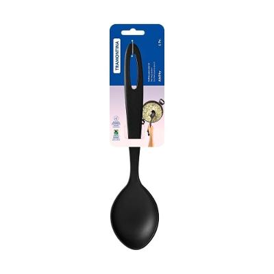 Colher para Servir Ability em Nylon Resistente Até 180 graus C Preto Tramontina