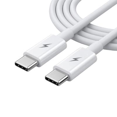 Cabo Usb C para Usb C MDM Carregamento Rápido Power Delivery 3.1 Branco 1 Metro