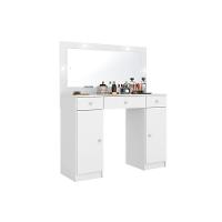 Penteadeira Carisma 2 Portas e 3 Gavetas c/ Espelho Branco - Demóbile - 5