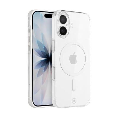 Capa para Iphone 17 Gshield Crystal Edge Magsafe Acrílico Transparente Antiamarelamento
