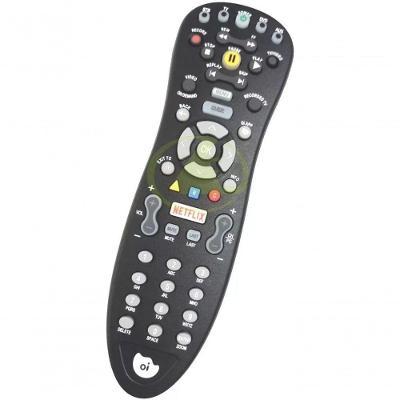 Controle Remoto Universal Oi At6400 para Tv Oi Vivo Cisco com Tecla Netflix Kit 100 Unidades