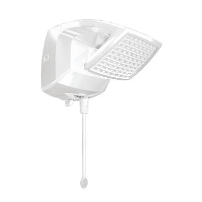 Ducha Eletrônica Futura Controle de Temperatura 6800W Parede Branco Lorenzetti 220V