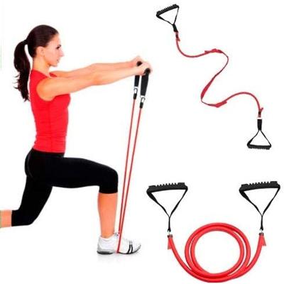 Extensor para Exercícios Físicos Braços e Pernas em Látex e Borracha 155cm Starflex Sports