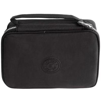 Estojo Escolar OEM Grande Tático com Divisórias Forrado em Nylon Tactel Ou Poliéster Preto