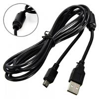 Cabo Usb Carregador com Filtro para Controle Ps3 Playstation 3 - 1.8 Mts - 1