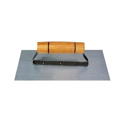Desempenadeira Lisa em Aço Carbono 25x12cm para Cimento e Reboco com Cabo Anatômico Minasul