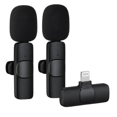 Microfone 2 em 1 Entrada Lightning Plug And Play Voz Potente para Gravações Profissionais MDM