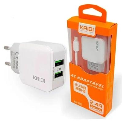 Carregador Turbo V8 Samsung Asus Motorolla Lg Duplo Sansumg