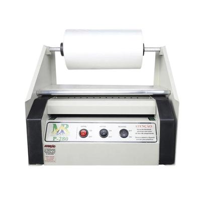 Plastificadora P280 para Documentos e Crachás 110V com Suporte BOPP MR Máquinas