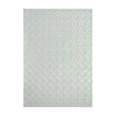 Papel Adesivo Holográfico Vinil Motivate 3DA4MT 3D A4 Pacote com 50 Folhas Transparente